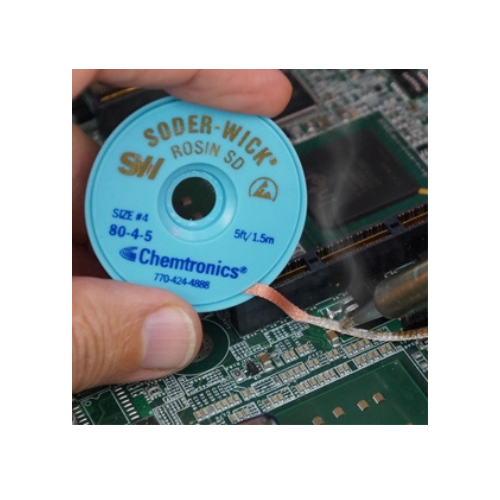 Chemtronics Soder-Wick Rosin Flux Desoldering Wick | JEC Technology
